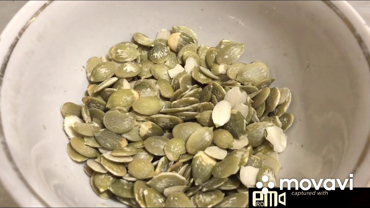 Как очистить СЫРЫЕ тыквенные семечки.Мой способ.