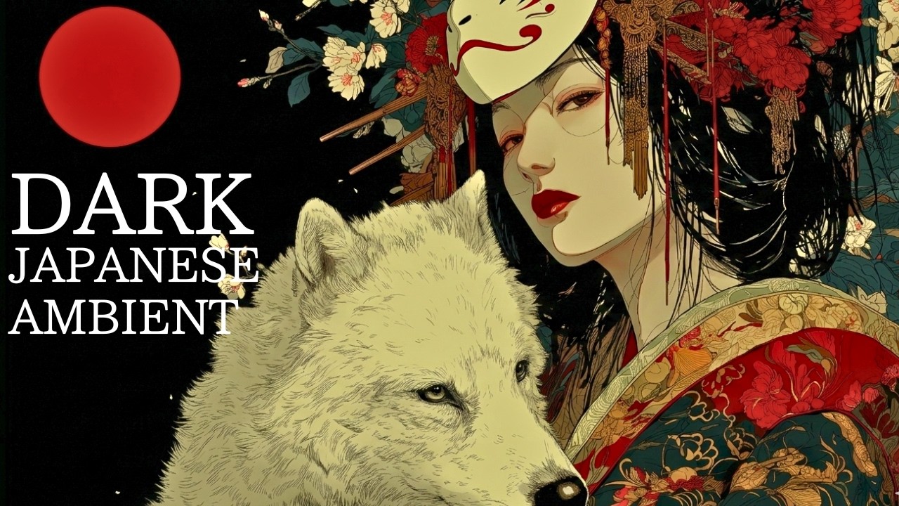 【和風ダークBGM】静寂の紅月と白狼 | Japanese Dark insturmental