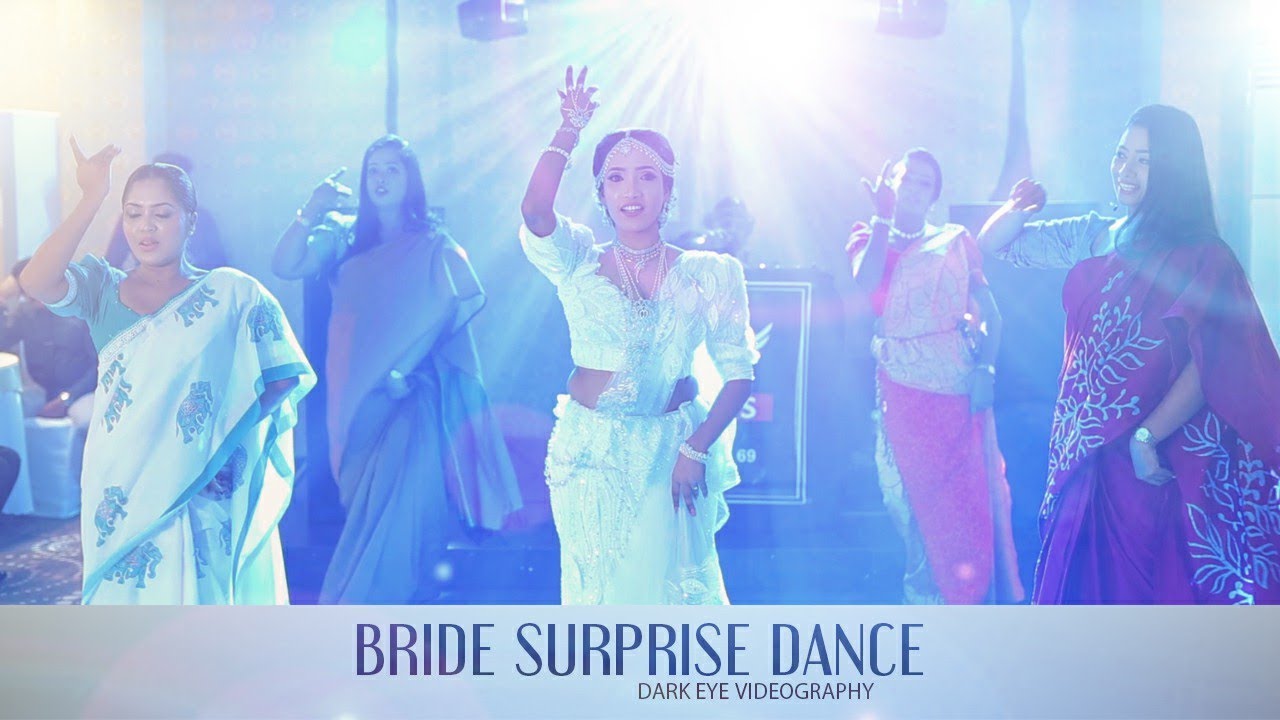 Bride Surprise Dance  I  Aruna and Sammani Wedding  I  By DARK EYE Videography