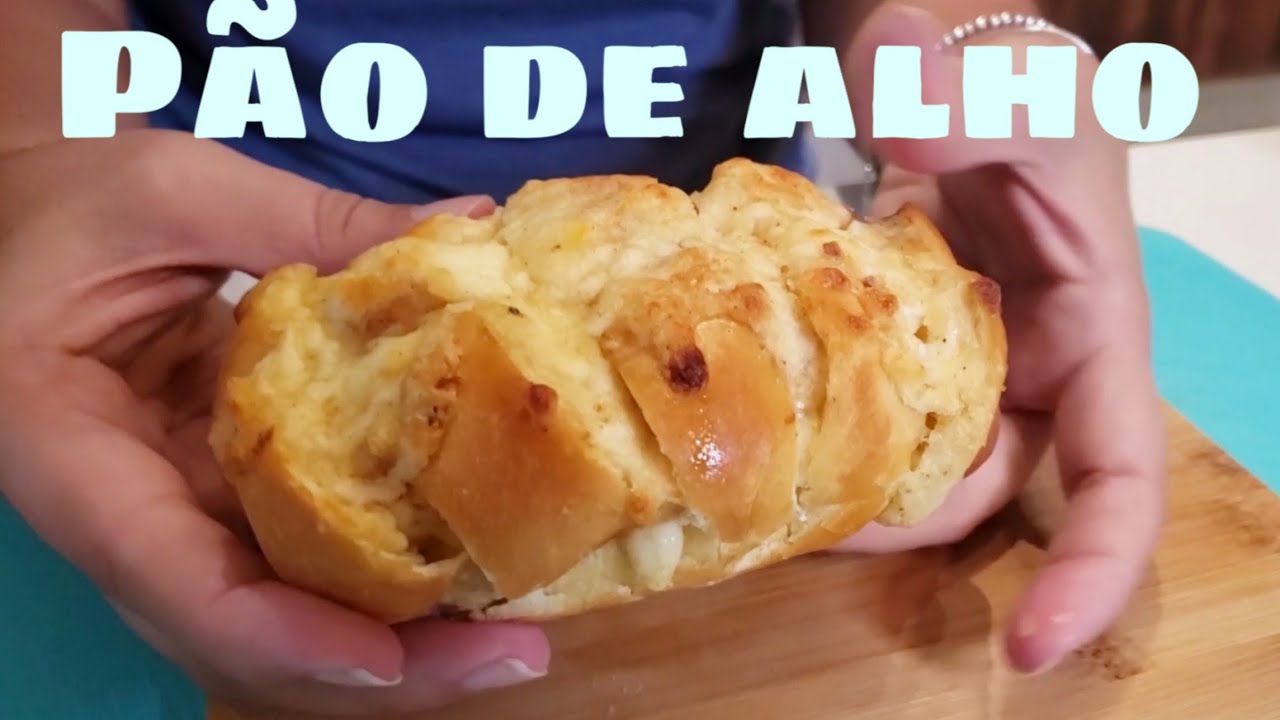 PÃO DE ALHO CASEIRO RECHEADO