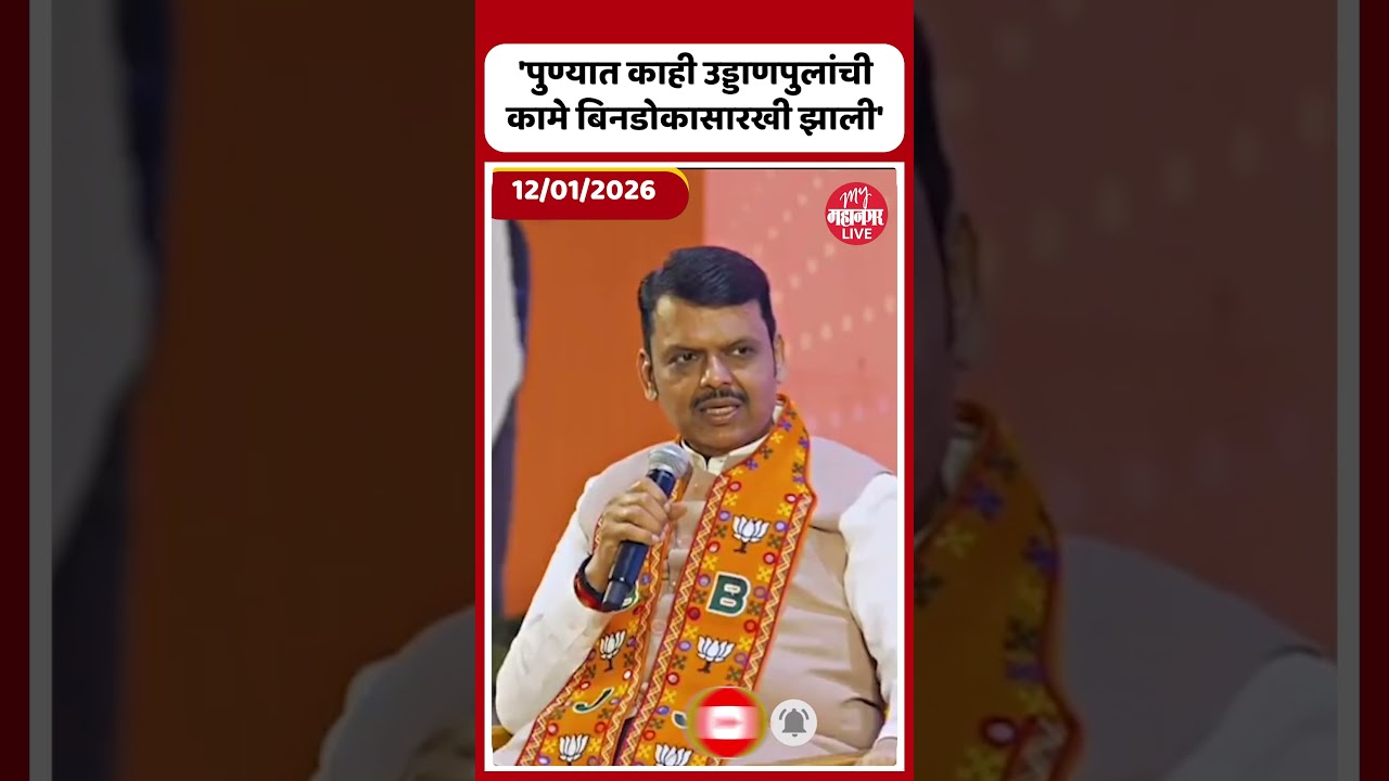 'पुण्यातील उड्डाणपुलांची कामे बिनडोकसारखी झाली' | CM Fadnavis | Girija Oak
