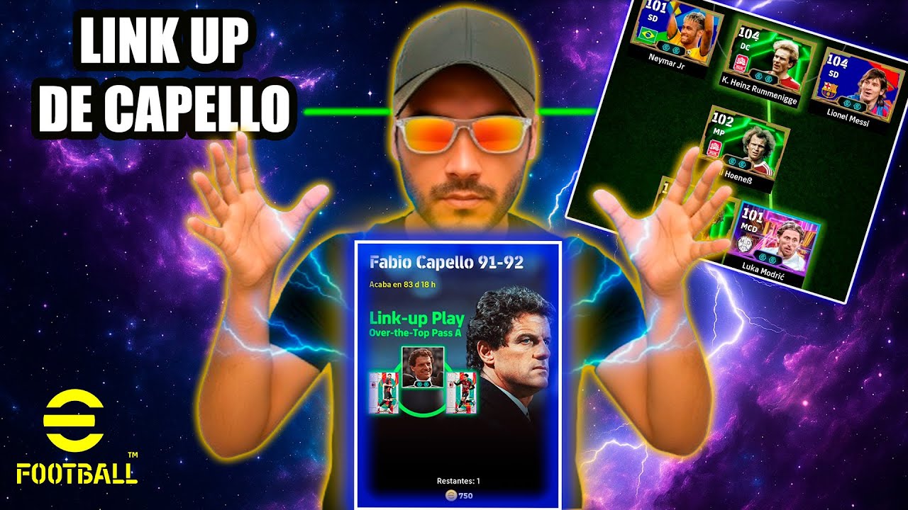 Probamos A Fabio Capello y su Link Up! #efootball2025