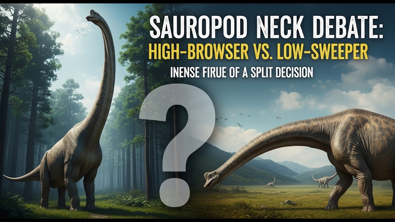 The long neck: Why sauropod neck posture is the greatest paleontology debate