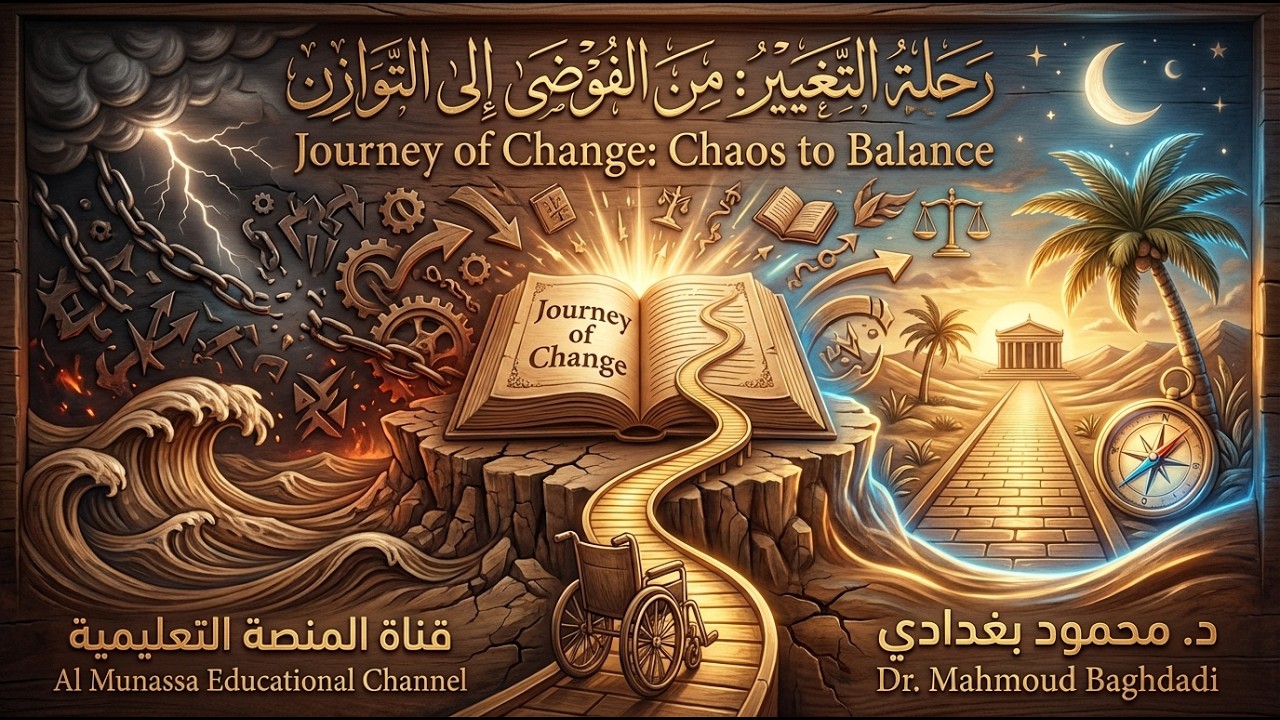 رحلة التغيير #بل مص  من فوضى لتوازن 🧭 المنصة التعليمية