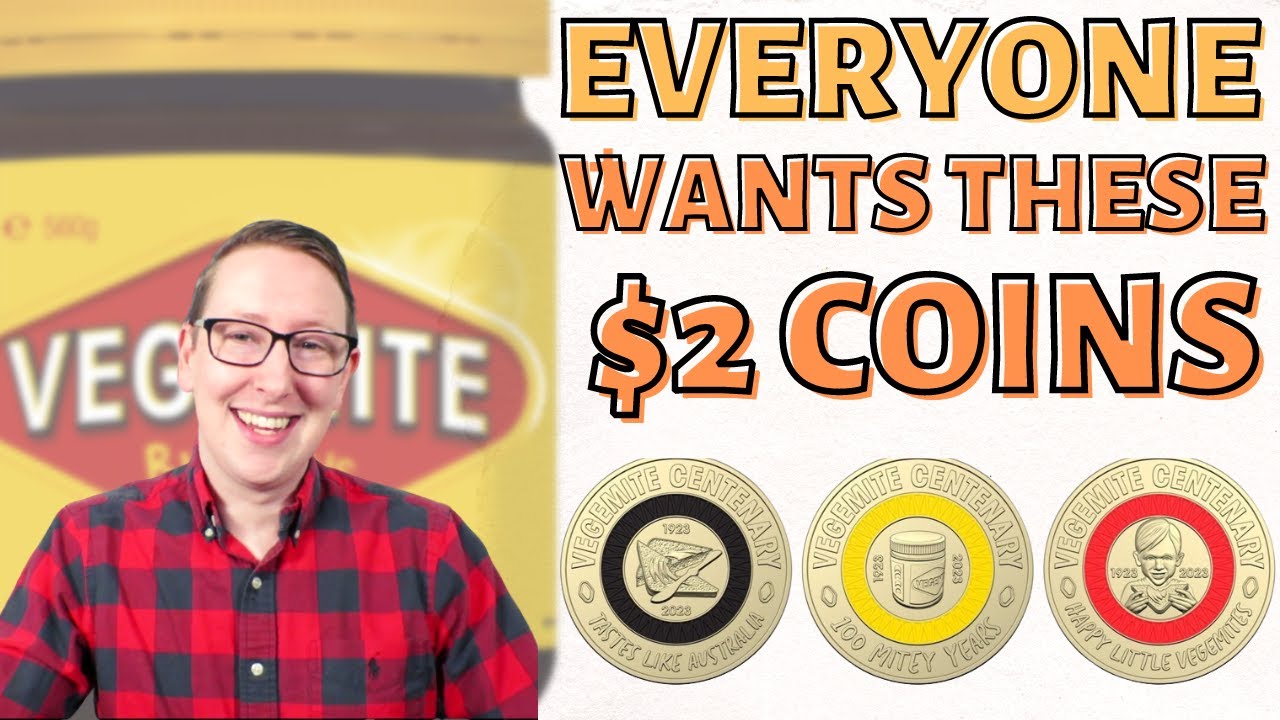 Vegemite Coloured $2 Coins // Hard To Get... For Now!