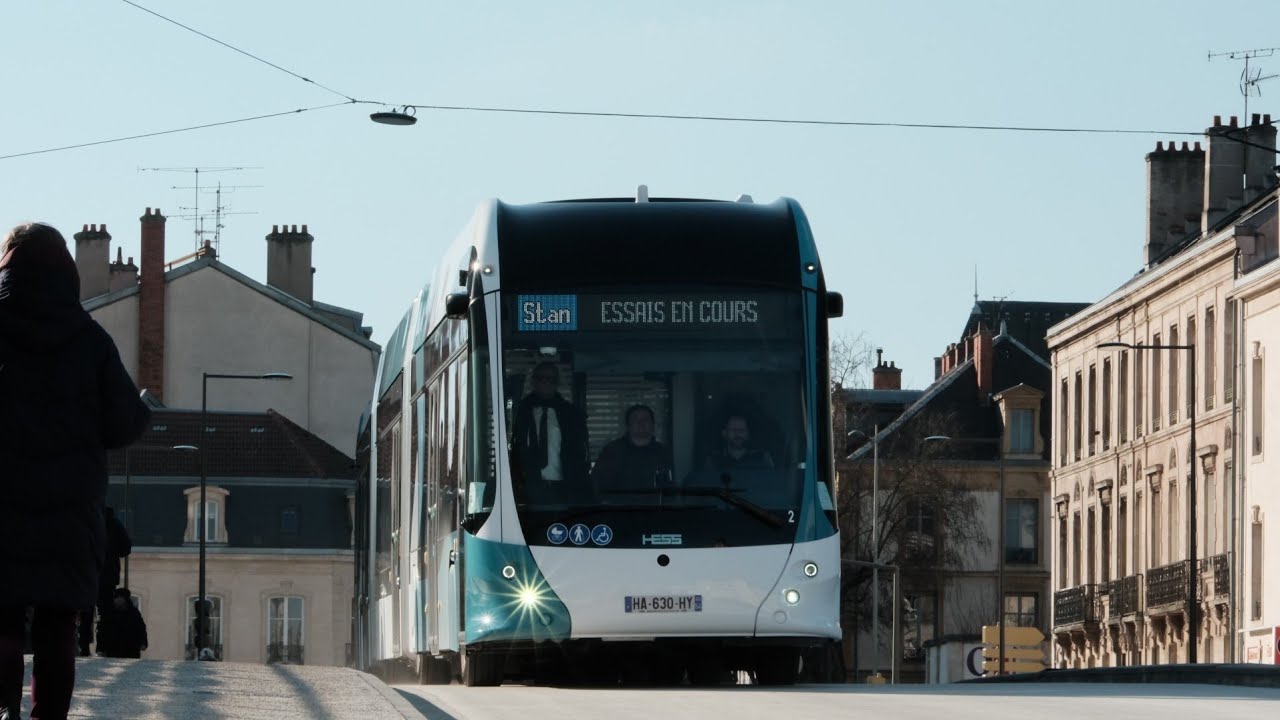 TROLLEYBUS DE NANCY : HESS LighTram 25 DC - Réseau STAN - Épisode 2 de la saison 2025