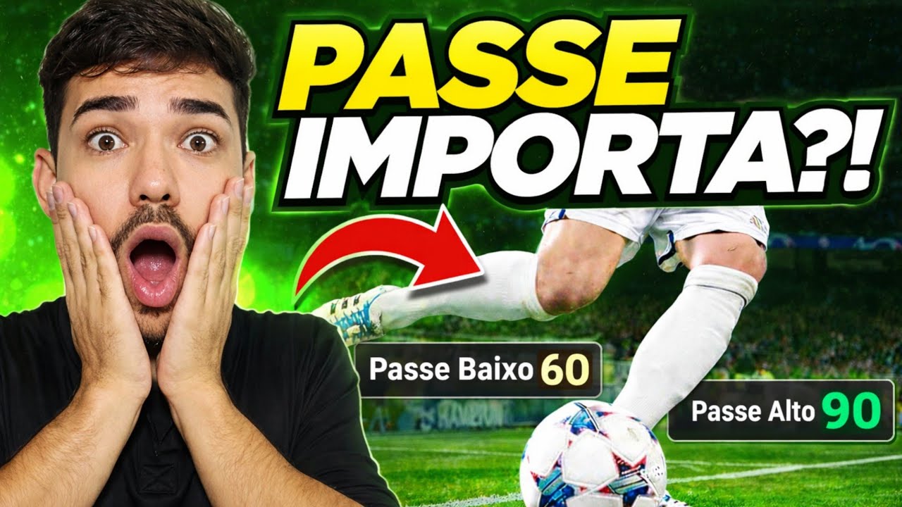 Como UPAR os ATRIBUTOS de PASSE no efootball 2026 do Jeito Certo