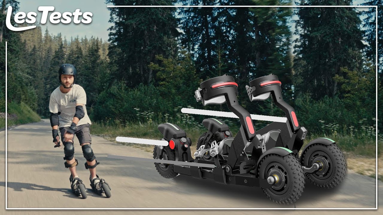 Skwheel, les premiers skis 100% électriques conçus pour la route