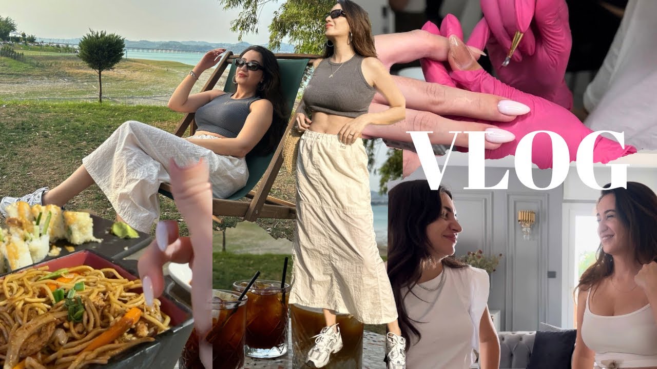 VLOG | YENİ TIRNAKLAR💅 | MUTFAKTAYIZ🍝 | PAZAR KAHVALTIMIZ CİĞER 🥩
