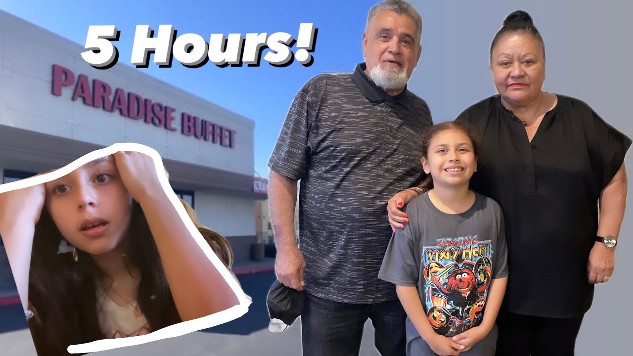 WE STAYED AT THE BUFFET FOR 5 HOURS! | CELEBRATING ESTRELLA'S BIRTHDAY | Familia Adventures