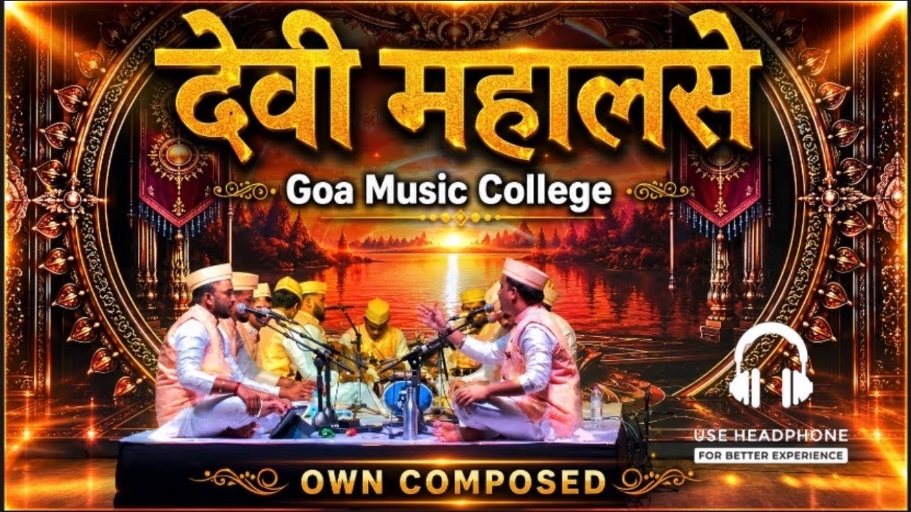 Devi Mahalase (own composed) | Goa Music College | Ghumat MahaSangam 5.0 | Best Performance 