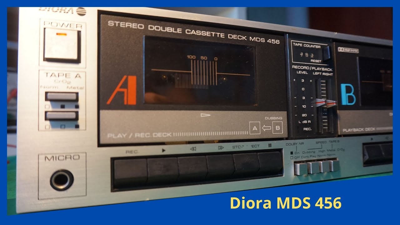 Magnetofon Diora MDS 456