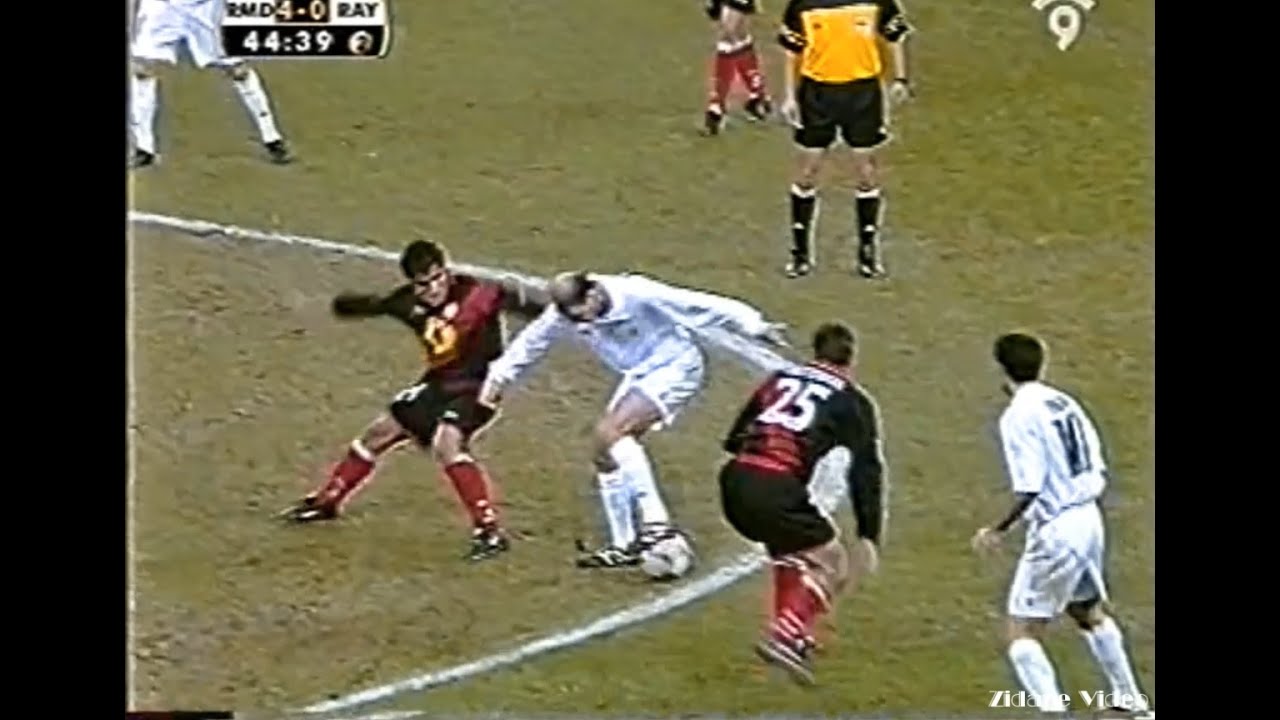 Zidane vs Rayo Vallecano (2001-02 Copa del Rey Quarter Final 1st leg)