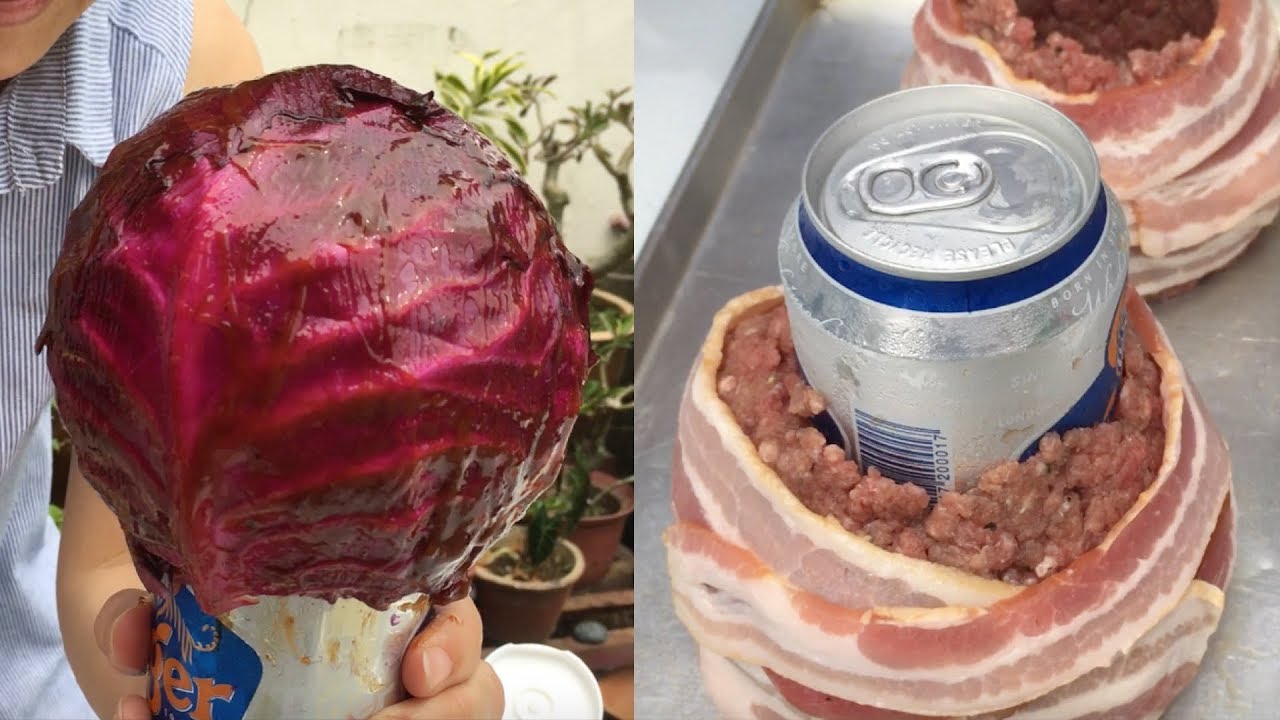 Beer Can Cabbage & Beer Can Beef Burgers (DWTD)