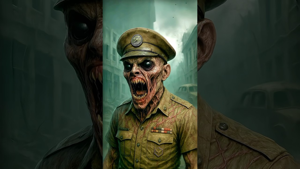 Horror version of the Little Singham characters #scary