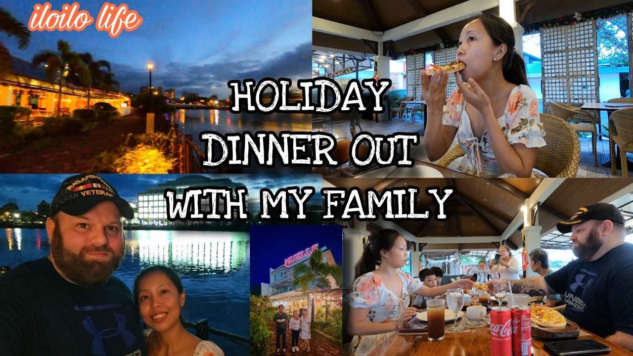 TAKING MY FAMILY TO MY FAVORITE RESTO HERE IN ILOILO   #ILOILO #MUELLE #HOLIDAY