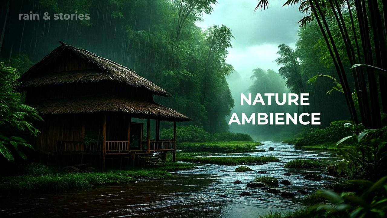 Healing Rain Ambience 🌧️ Deep Sleep Therapy for Stress Recovery