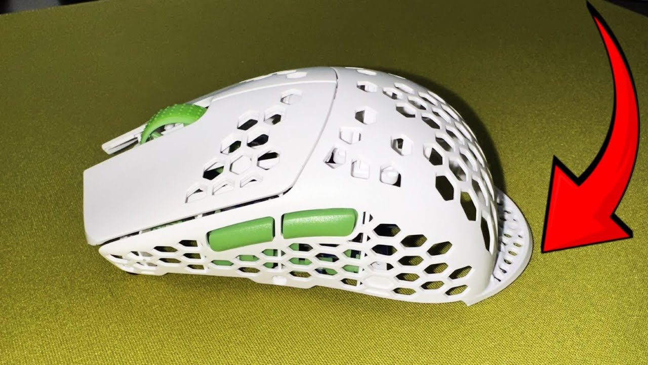 SHOCKING ADVANCEMENT IN GAMING MOUSE DESIGN