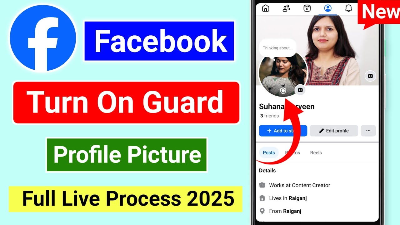 How To Turn On Guard On Facebook Profile Photo |Facebook Profile Picture Guard On Kaise Kare