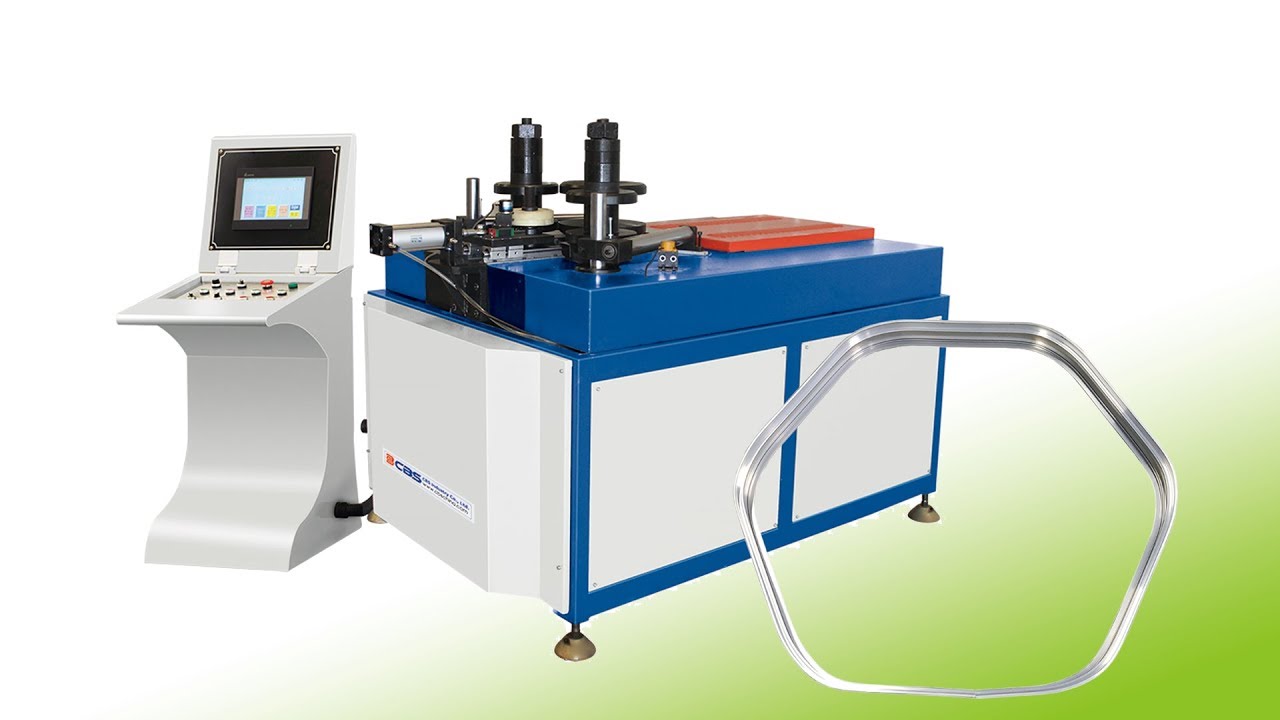 hexagon lighting bending- CNC aluminium profile bending machine