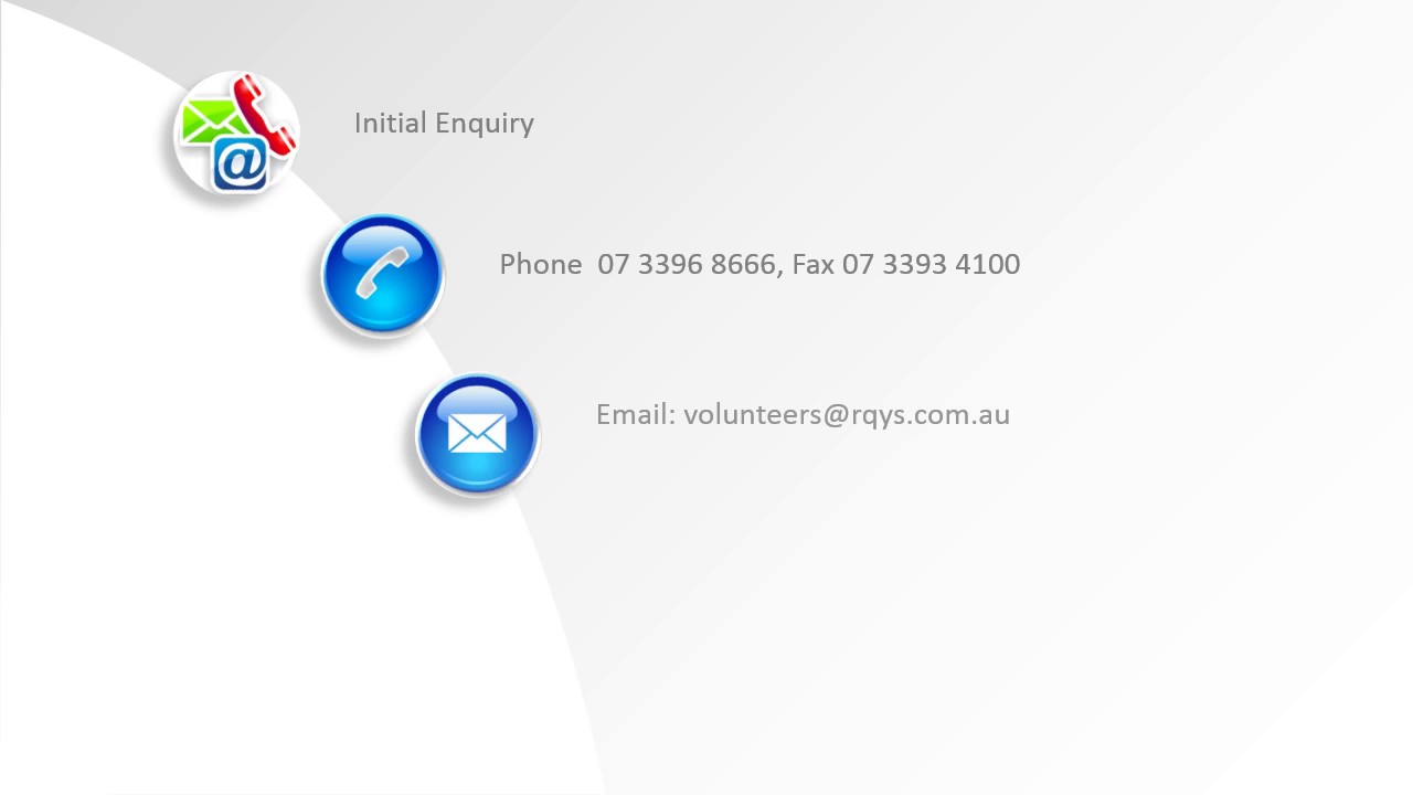 RQYS Sailing Volunteer Process