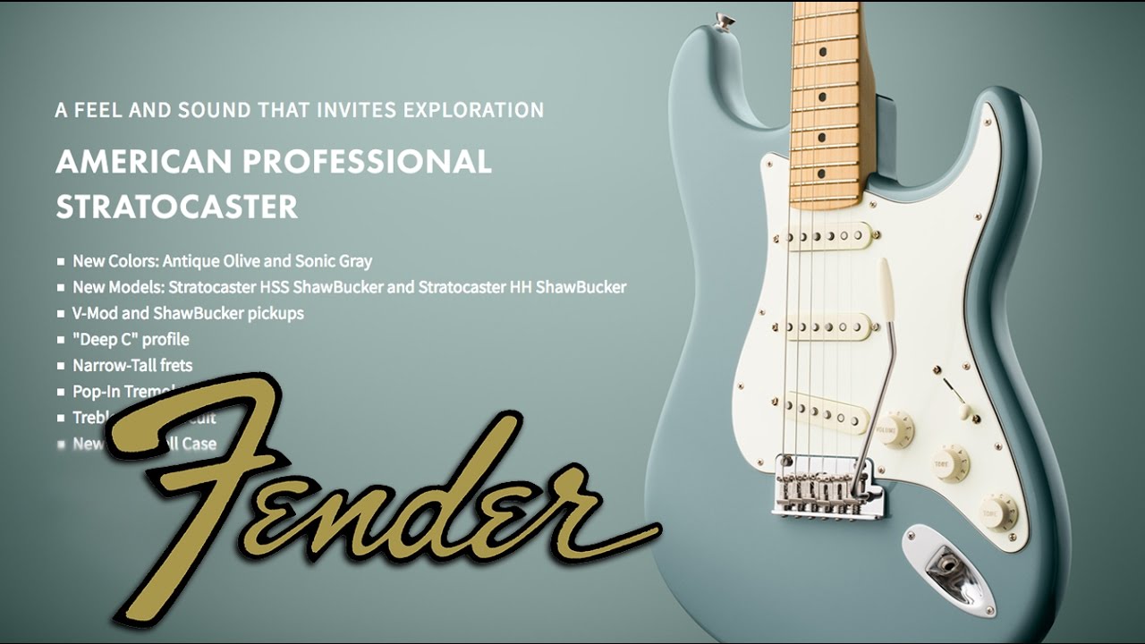Fender American Professional Stratocaster (Обзор)