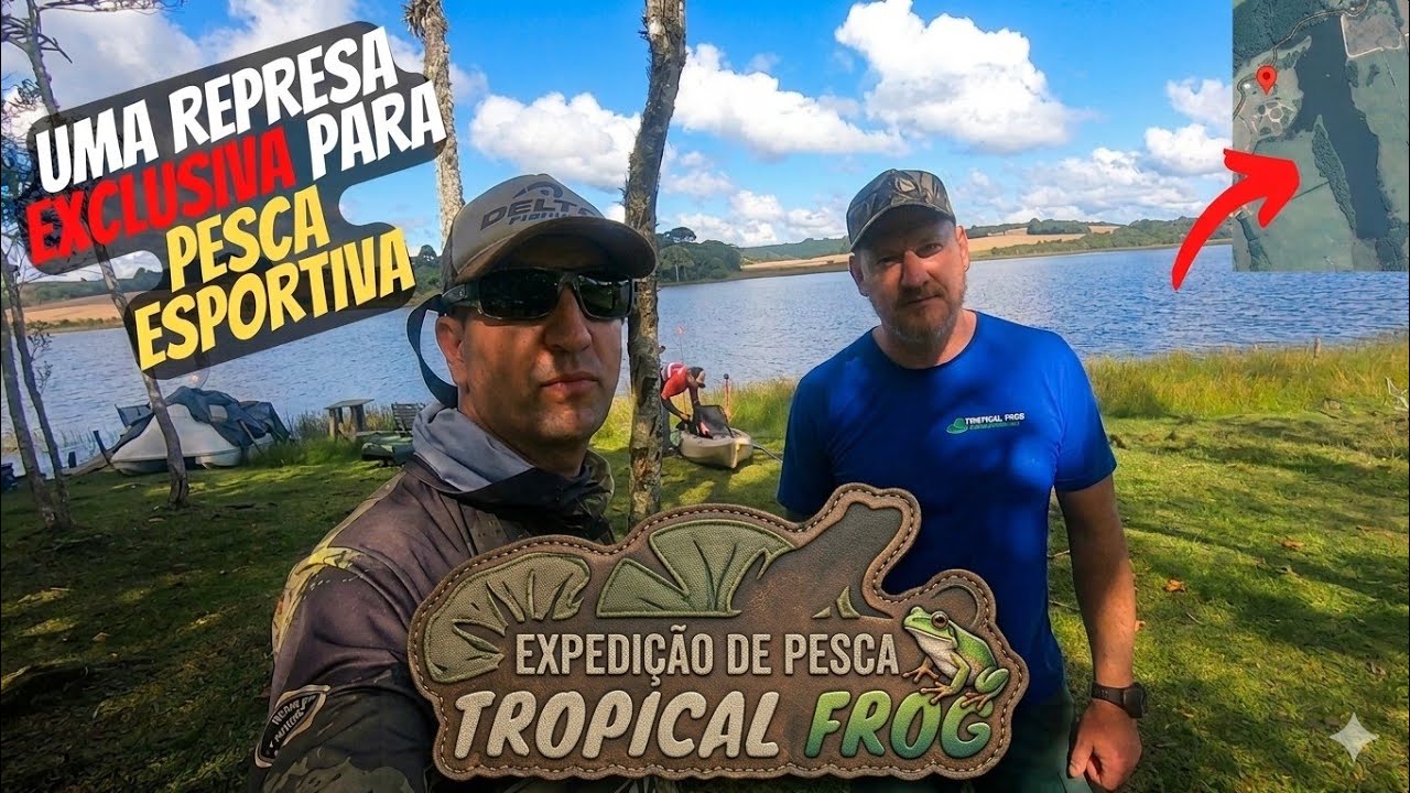 VENHA PESCAR NA FAZENDA CAMPO GRANDE EXPEDIÇÃO DE PESCA TROPICAL FROG @TrairasDoVale
