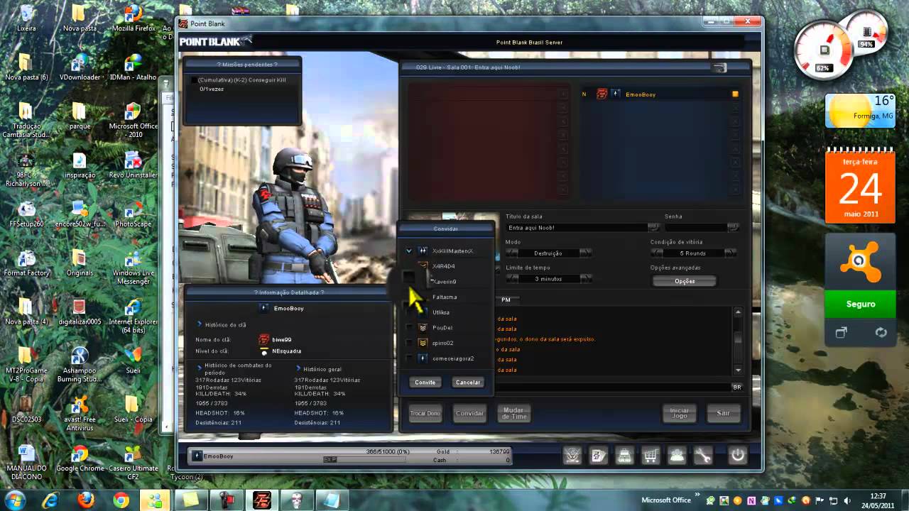 hacker exp point blank