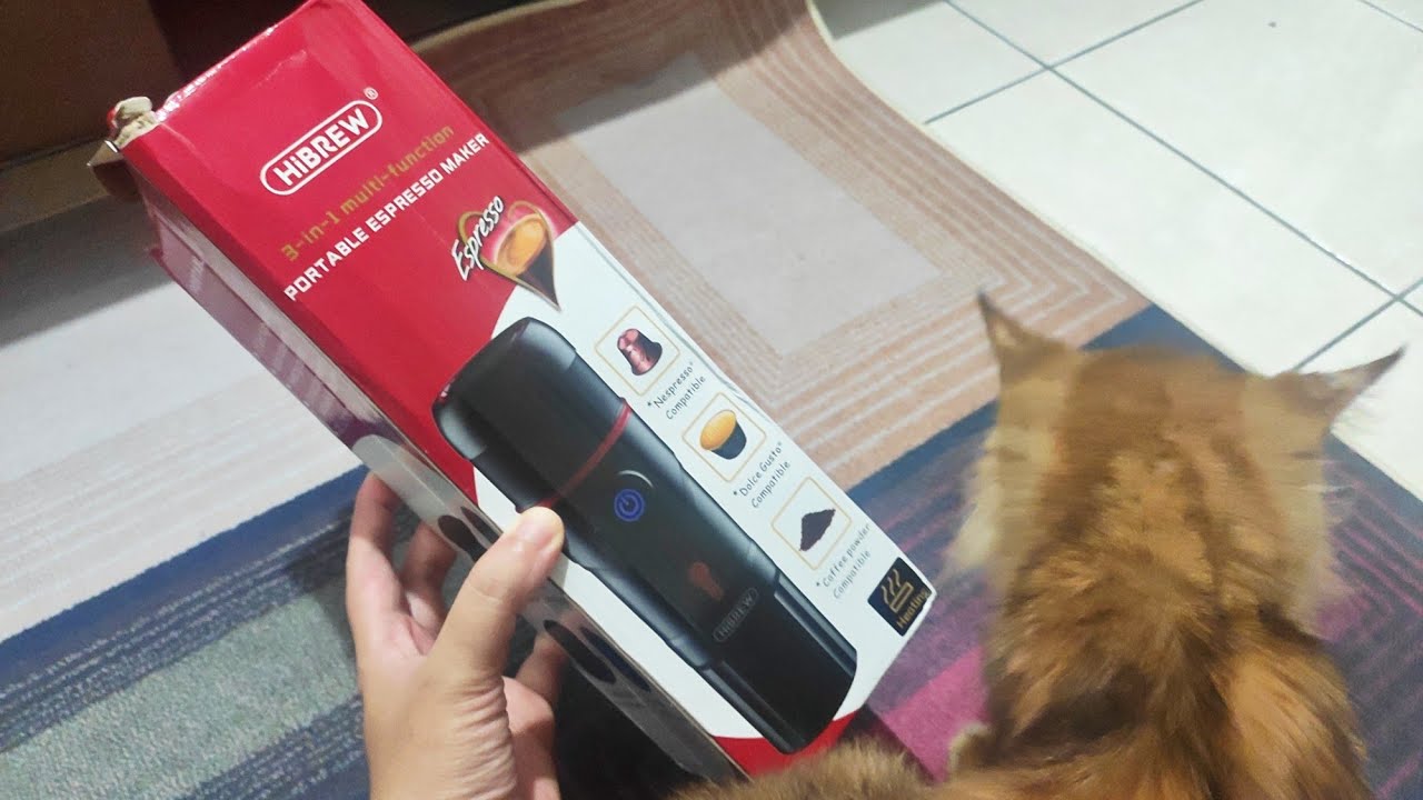 Unboxing HiBREW Portable Coffee Maker