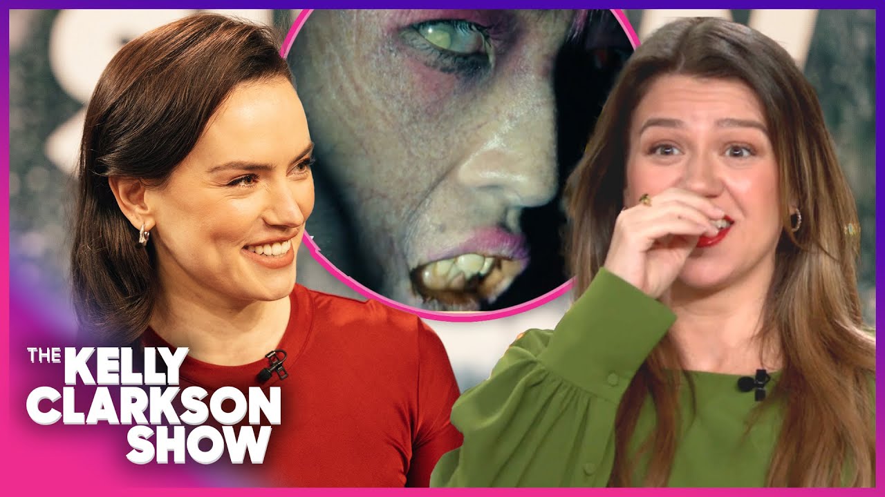 Kelly Clarkson Reacts To Terrifying Zombie Scene In Daisy Ridley's 'We Bury The Dead'