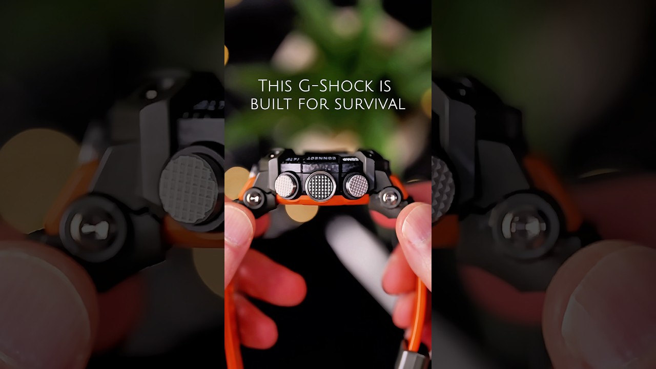 Эти часы G-Shock созданы для выживания.