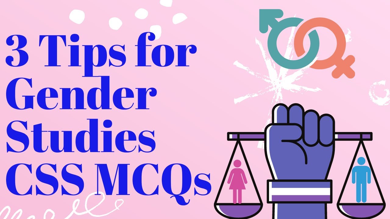 How to prepare CSS Gender Studies MCQs | Gender Studies CSS MCQs | Gender Studies CSS lectures