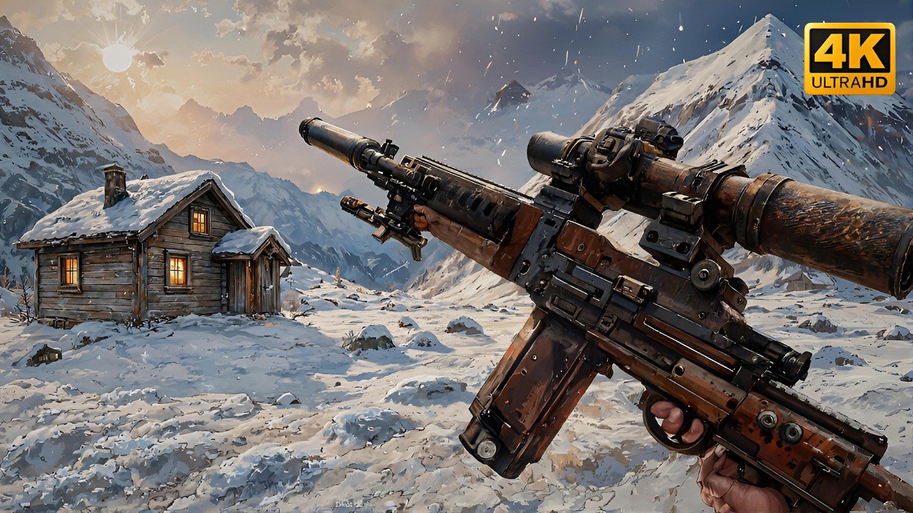 PUBG PC: VIKENDI HEAVY SNOW SOLO SNIPER GAMEPLAY! (No Commentary)