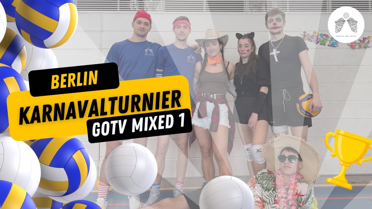 Волейбол. Karnavalturnier “GOTV Mixed 1”. Проект “Gods of the Volley” (Берлін, Німеччина)