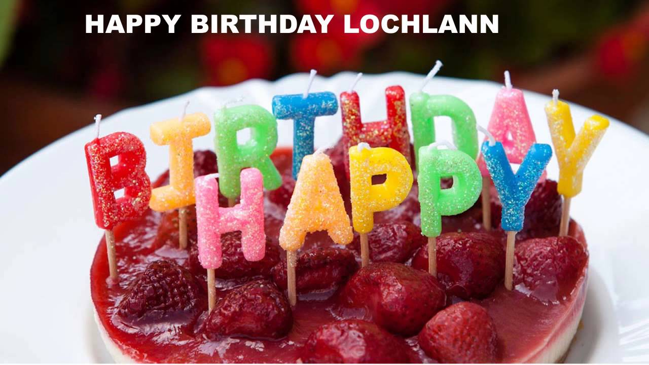 Lochlann  Cakes Pasteles - Happy Birthday