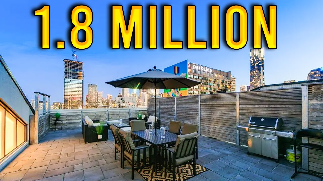 INSANE PENTHOUSE & Rooftop Terrace  I  130 Carlton St, Toronto
