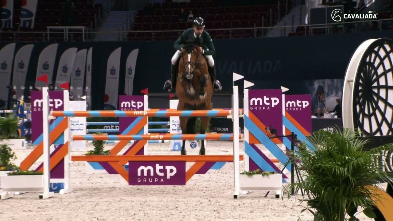 CAVALIADA Sopot 2023: Jarosław Skrzyczyński,  INTURIDO, Duża Runda