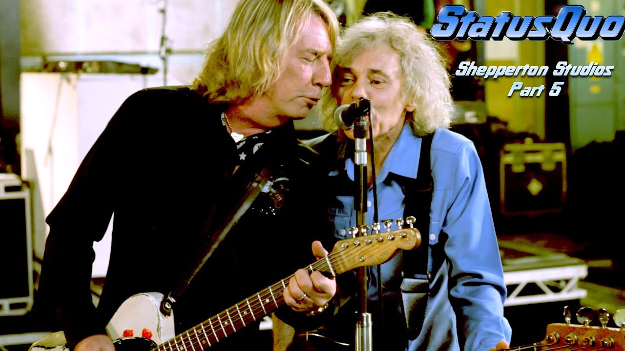 Status Quo Reunion Shepperton Studios Part 5