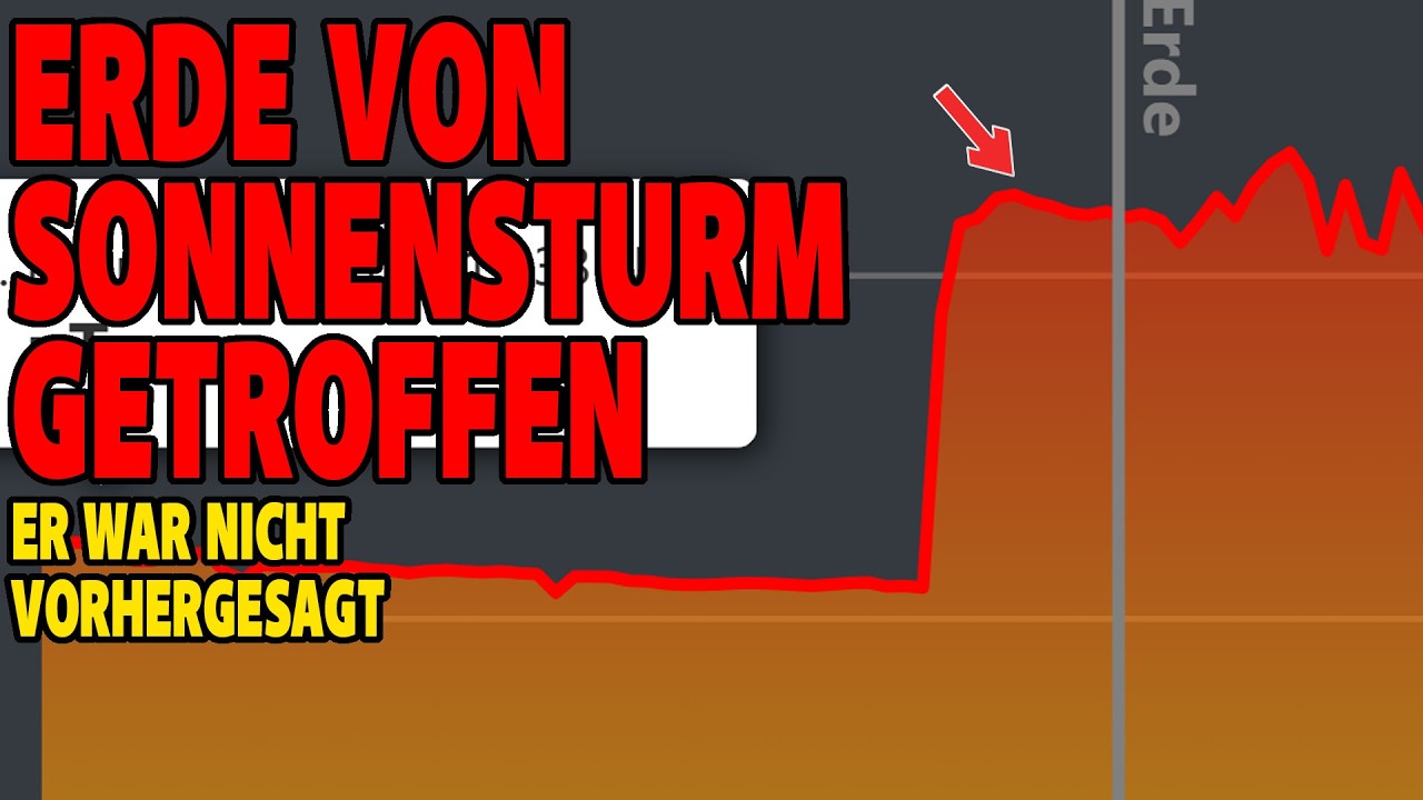 Erde wird gerade getroffen - CME war nicht vorhergesagt