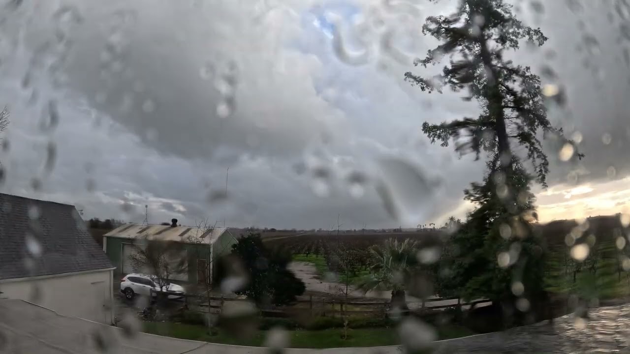 Rare Funnel Cloud Formation Captured In 4K During Thunderstorm | GoPro Hero 13