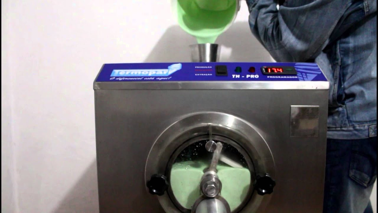 produtora horizontal descontínua para sorvetes, açaí e outros cremes: