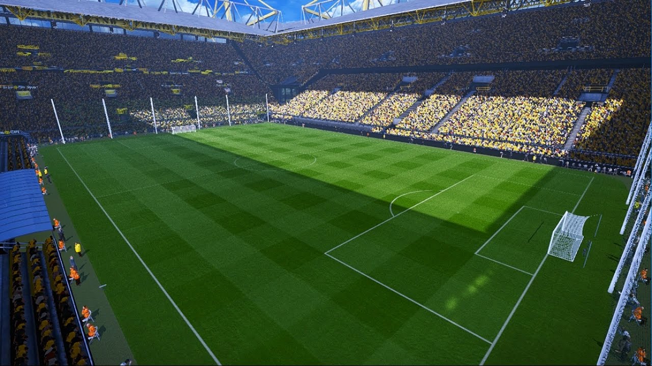 Pes 2017 Anfield Road and Signal Iduna Park for PC and Chants