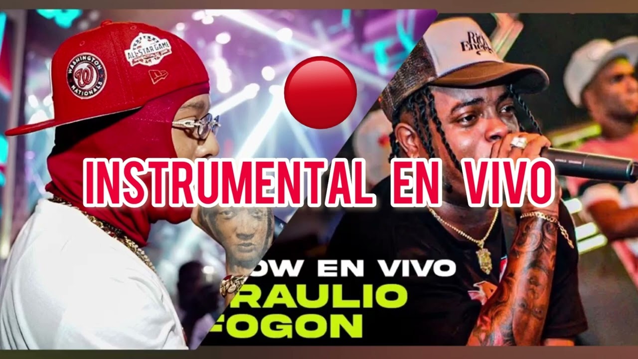 Rochy RD En Vivo 🔴/Pista Instrumental 
Brauilio Fogon en Vivo/ Pista de dembow en vivo