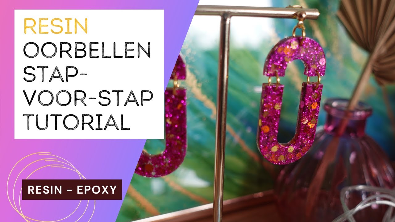Resin oorbellen maken voor beginners: hoe epoxy oorbellen maken?