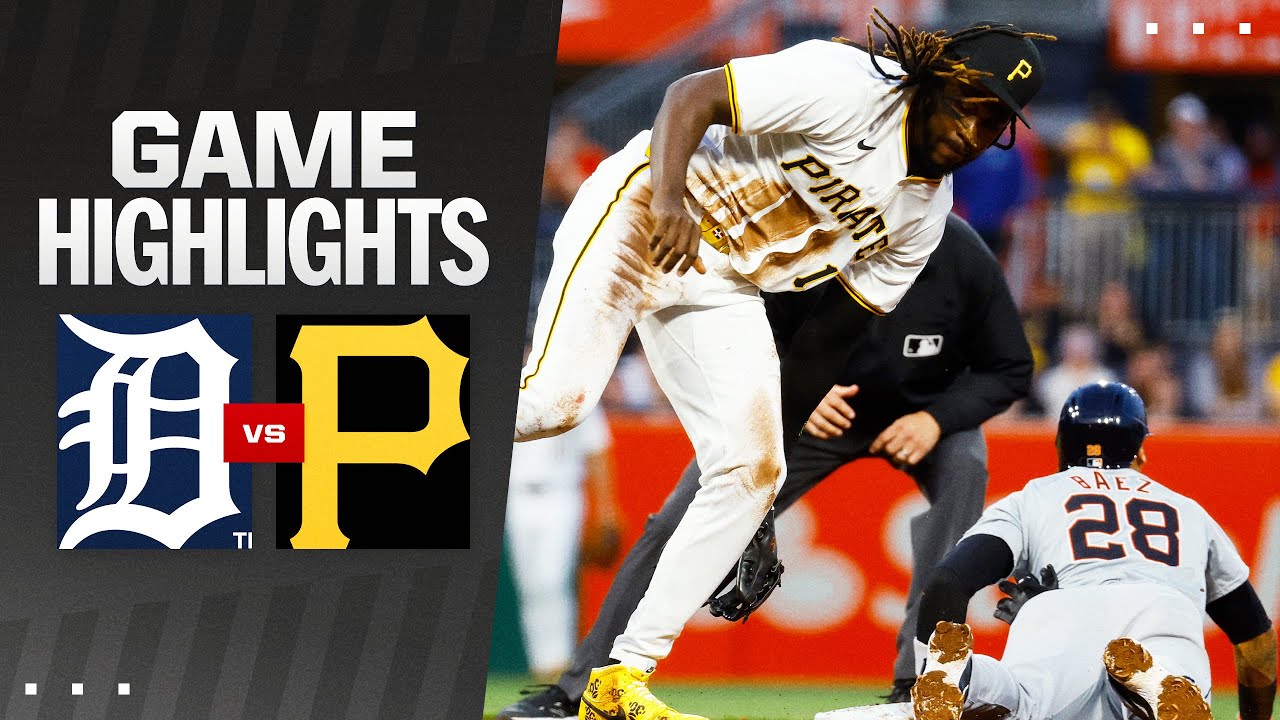 Tigers vs. Pirates Game Highlights (4/8/24) | MLB Highlights