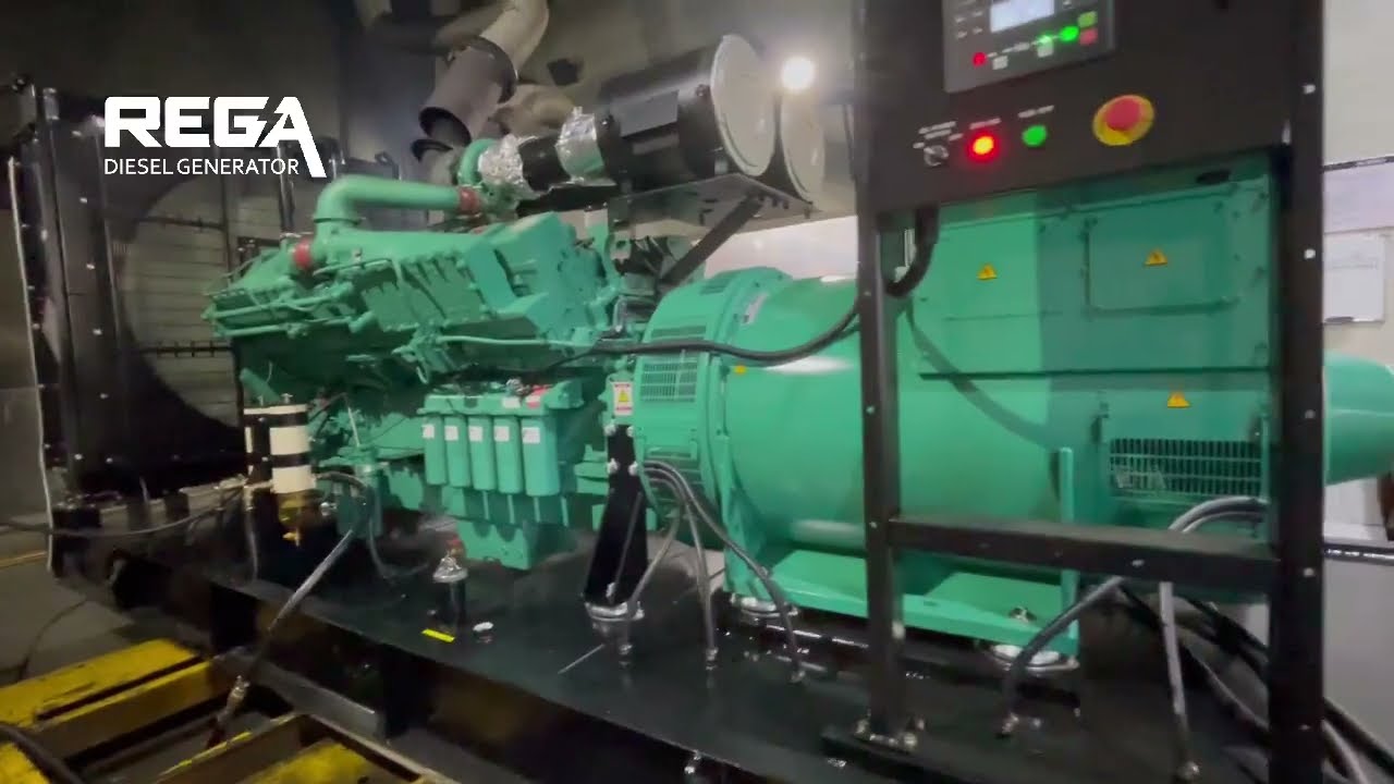 1500kva Cummins Diesel generator load bank test video