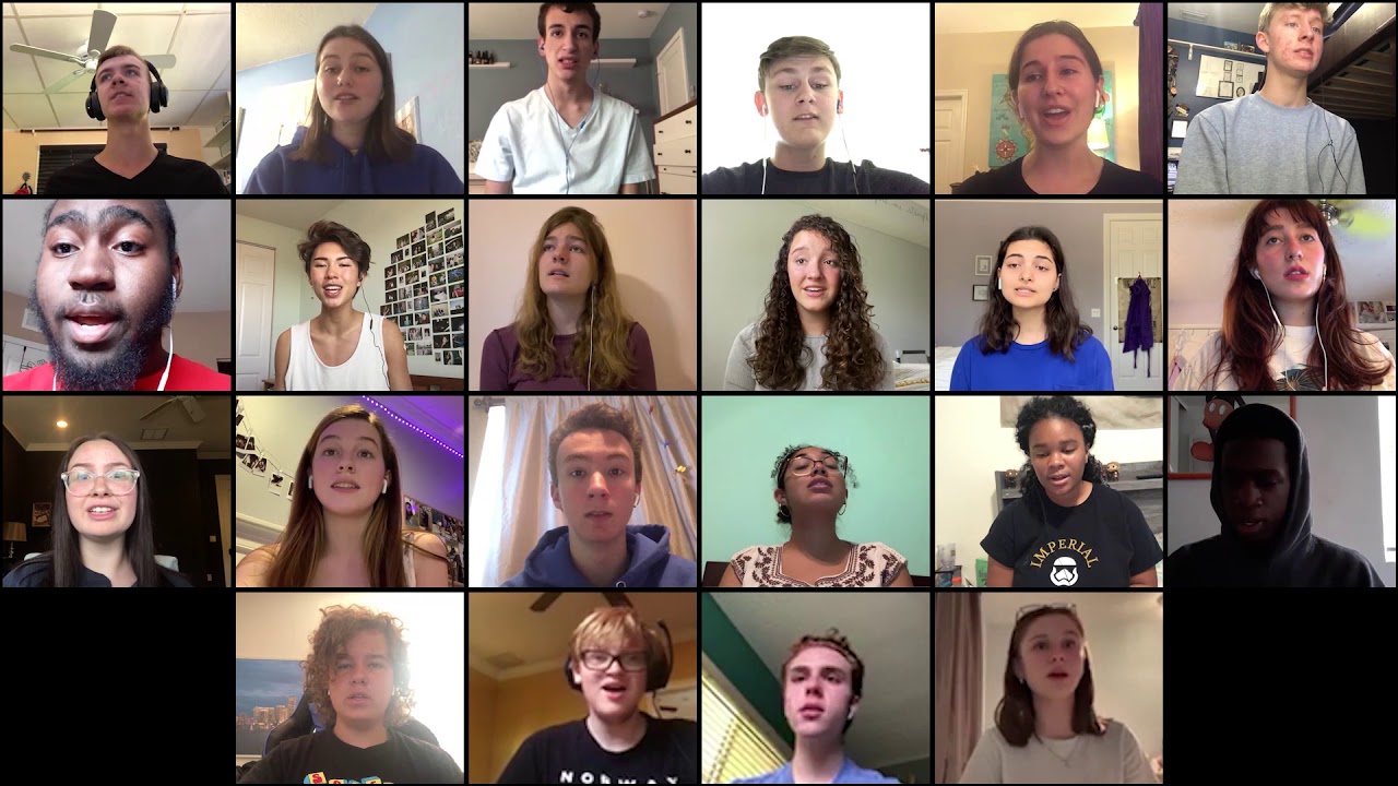 Dreyfoos Virtual Choir - Heaven is a Place on Earth