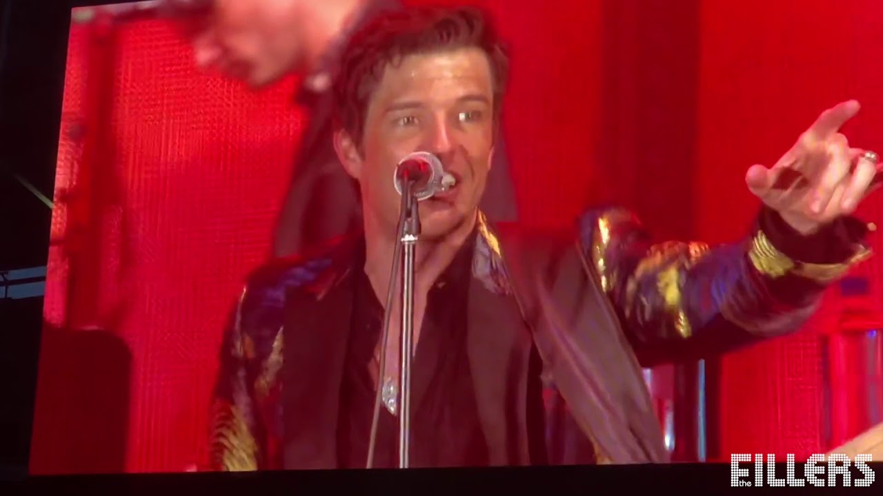 The Killers FAN DRUMMING For Reasons Unknown, Macron Stadium, Bolton 13.07.2018