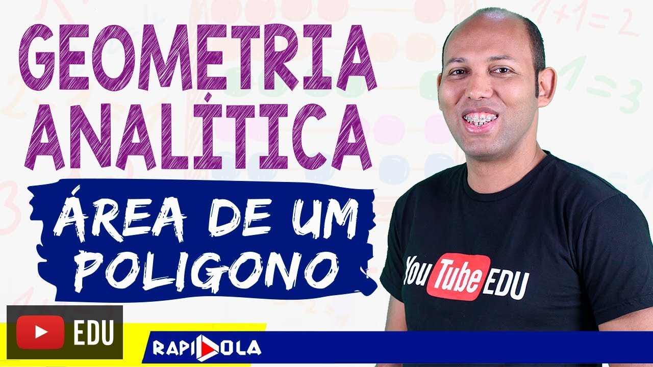 ÁREA DE UM POLÍGONO 🔵GEOMETRIA ANALÍTICA EP 8
