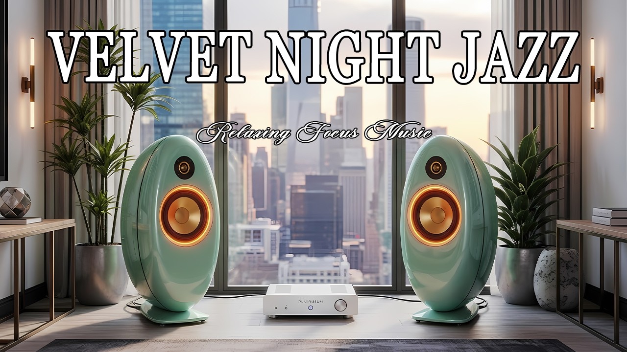 Velvet Night Jazz 🎷 Warm Soulful Sax for Late-Night Unwind